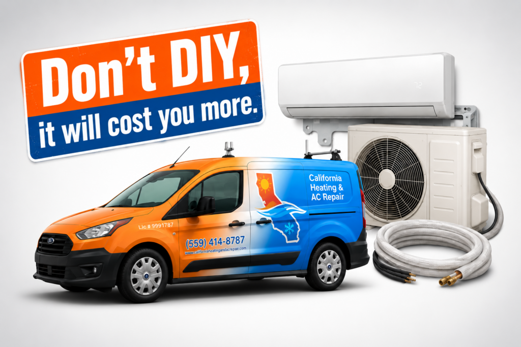 Why Mini Split DIY Will cost You More