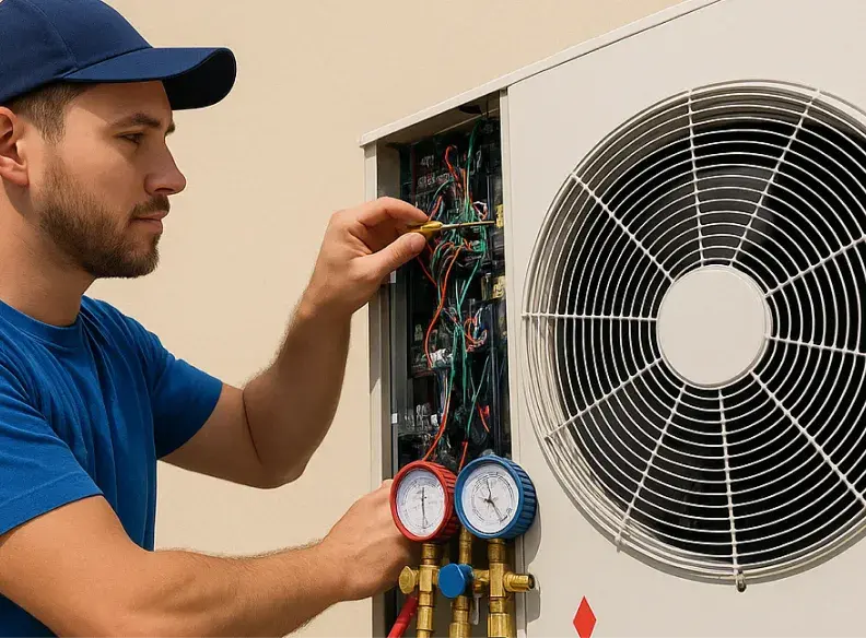 Ductless mini-split repair service in Fresno, California
