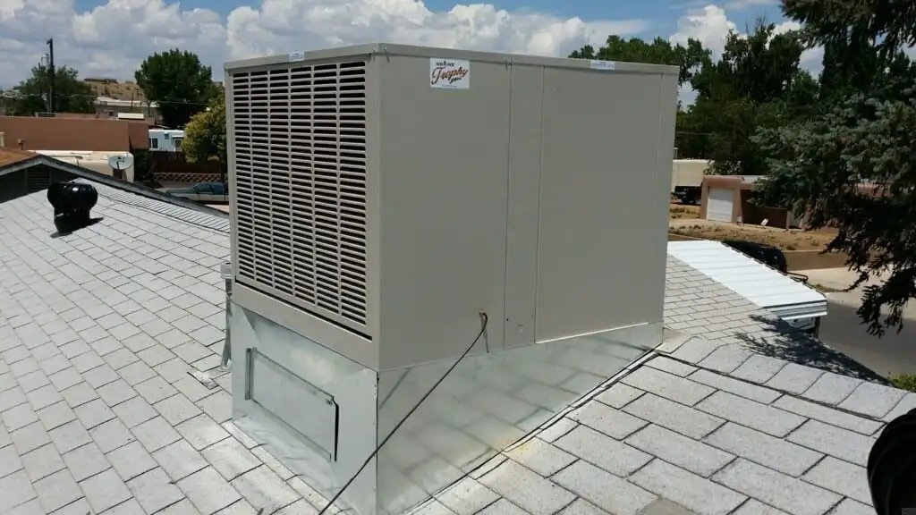 Evaporative swamp cooler repair and service in Fresno, California